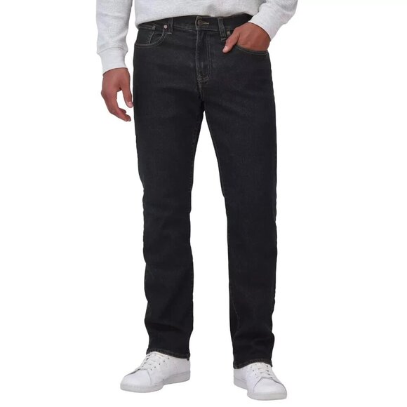 Lands' End Other - NEW Lands' End Men's 30x32 Flannel-Lined Traditional Fit Jeans Dark Wash Cotton